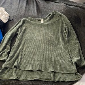 Chenille High low Tunic